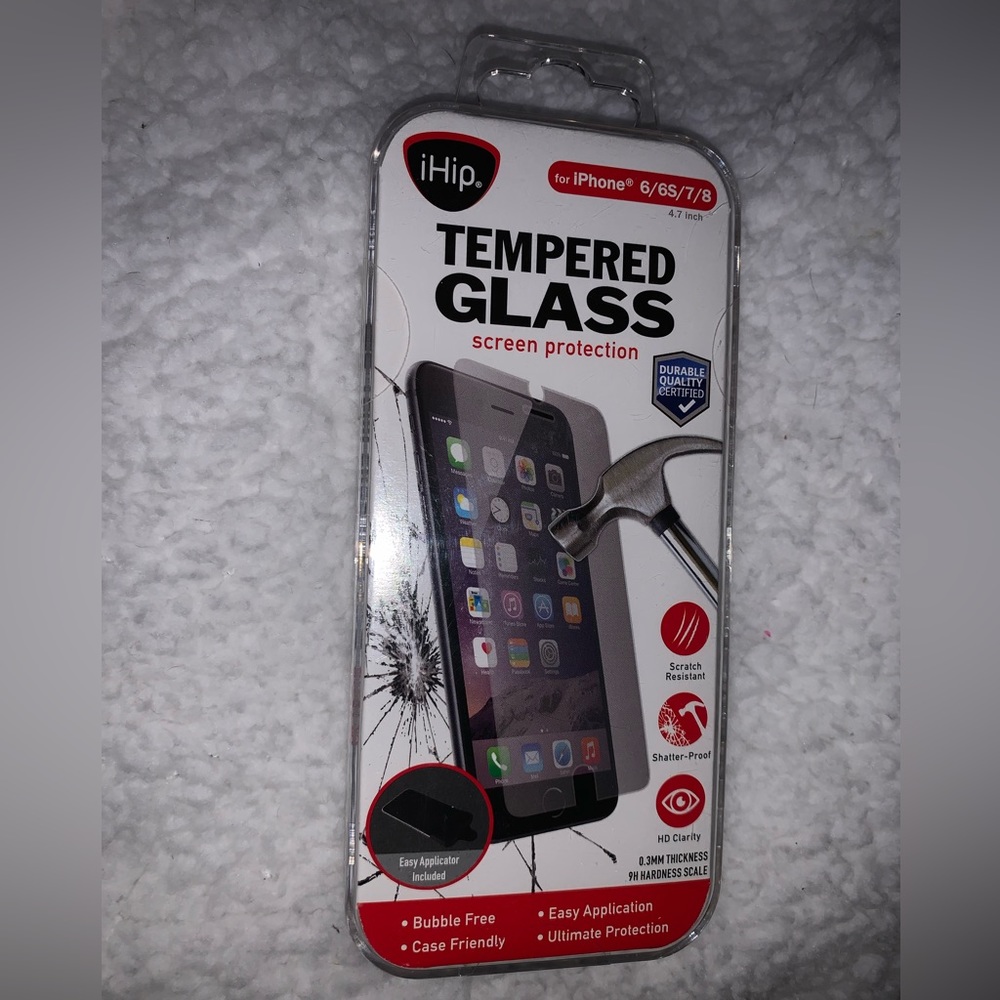 🛍3/$25🛍Tempered Glass Screen Protector iPhone 6/6S/7/8